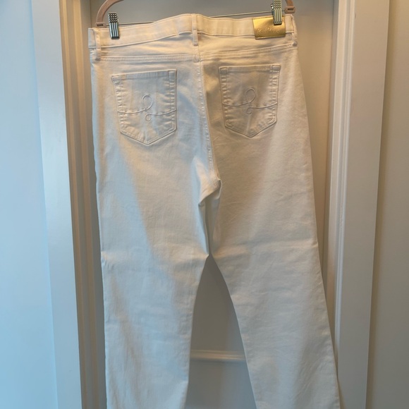 Lilly Pulitzer button south ocean high rise jeans. Size 12 - Picture 2 of 4